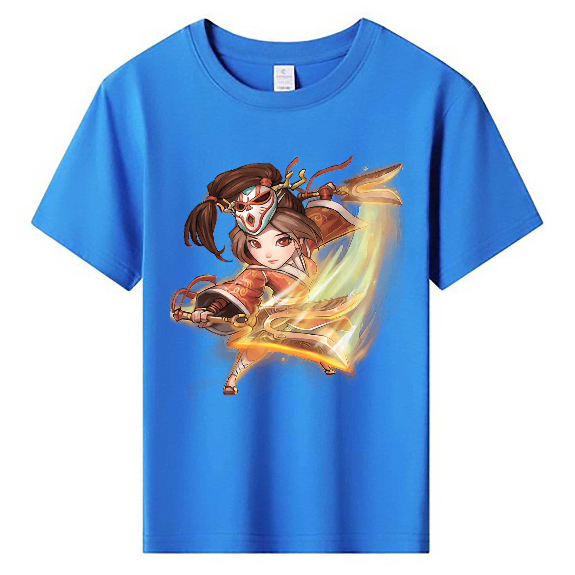 （画像用） リーグ・オブ・レジェンド League of Legends LOL 綿100％キッズTシャツ（フロントプリント）